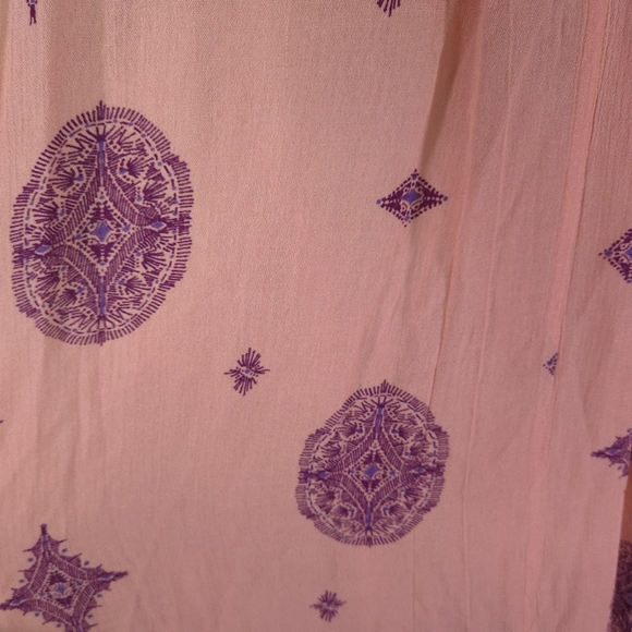 Free People 'Tree Swing' Sleeveless Tunic or Mini Dress Light Boho Size Small - Picture 8 of 10